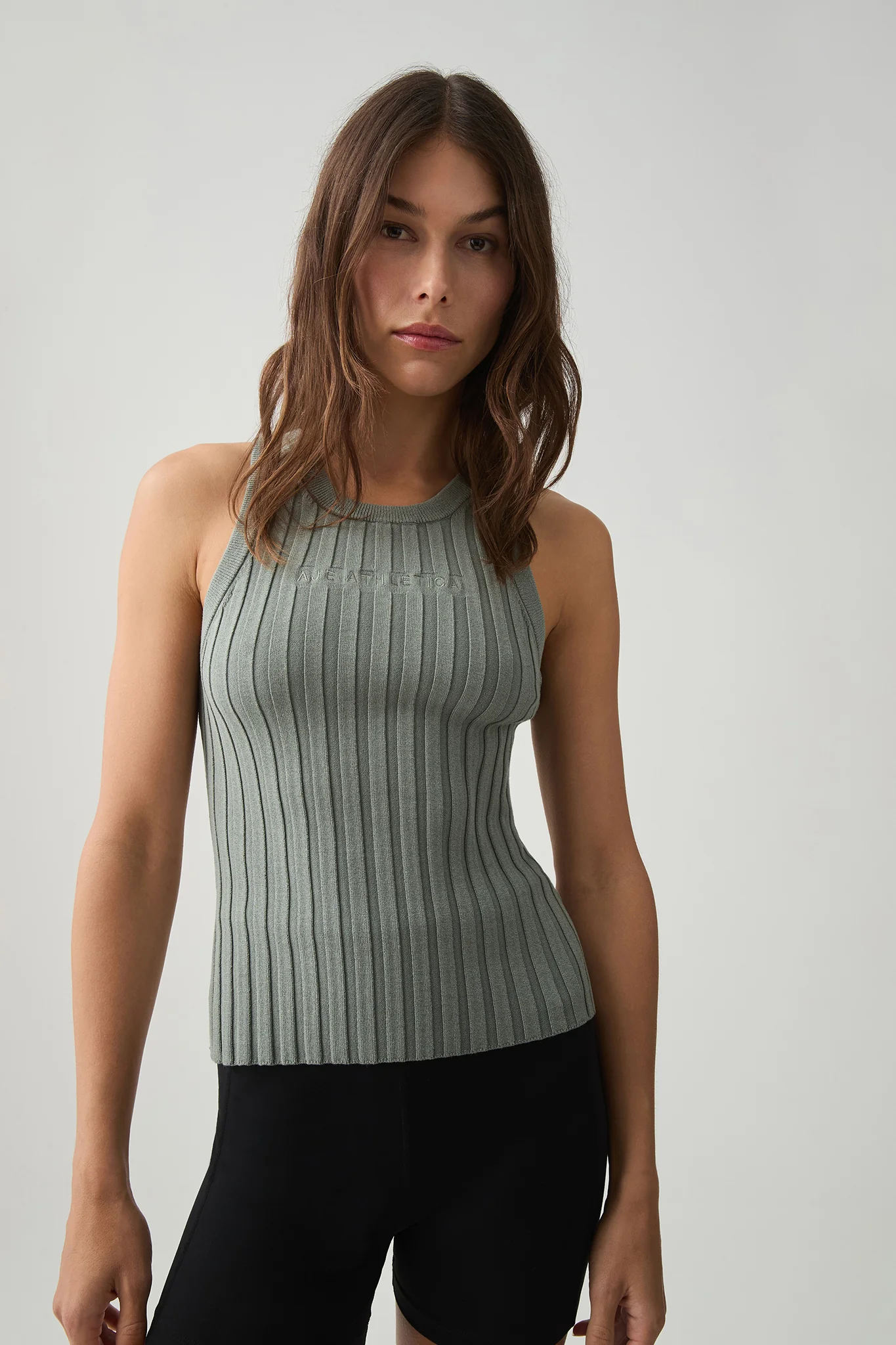 Hydra Logo Knit Ribbed Top 1 Hydra Logo Knit Ribbed Top
