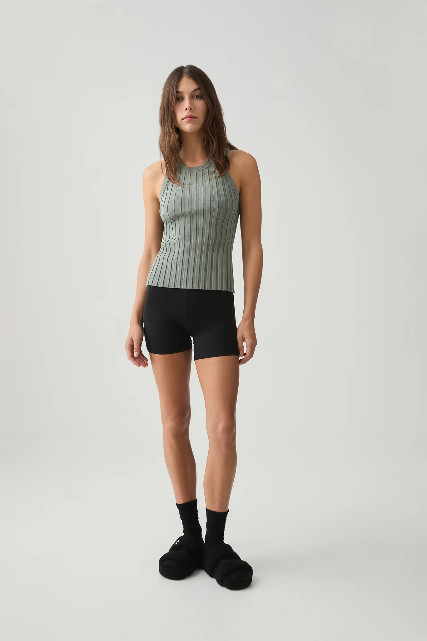 Hydra Logo Knit Ribbed Top 2 Hydra Logo Knit Ribbed Top