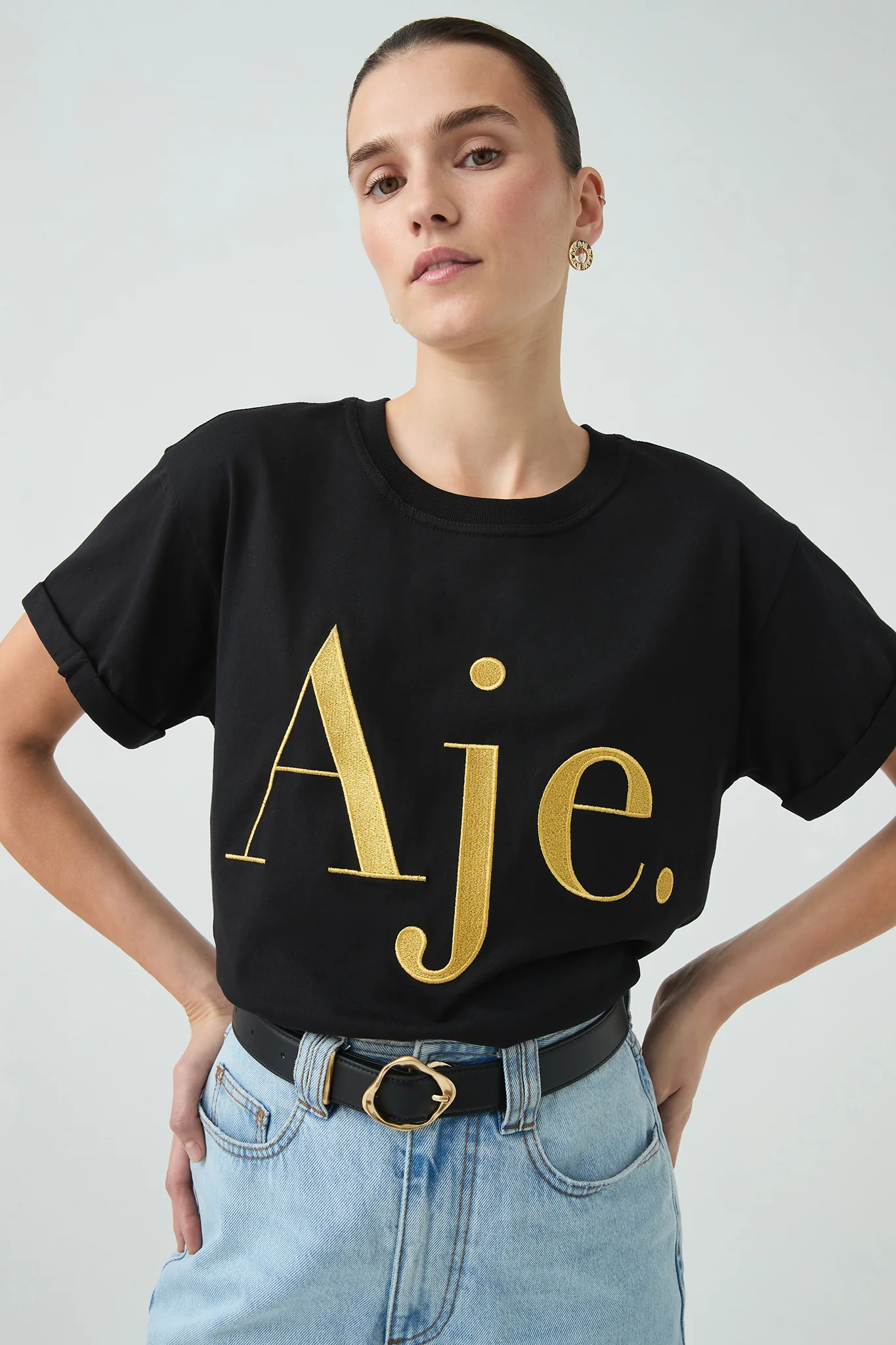 Song Embroidered Logo Tee 1 Song Embroidered Logo Tee