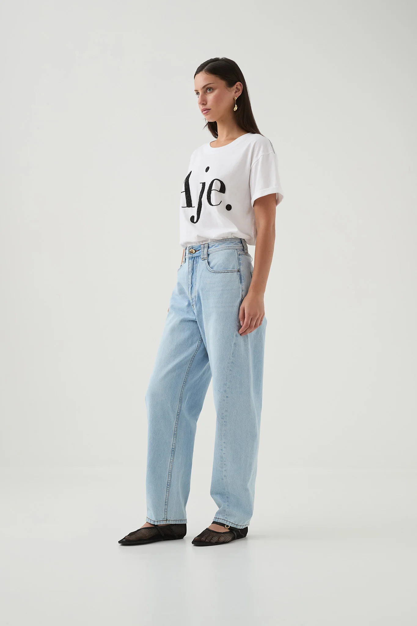 Beyond Embellished Logo Tee 4 Beyond Embellished Logo Tee