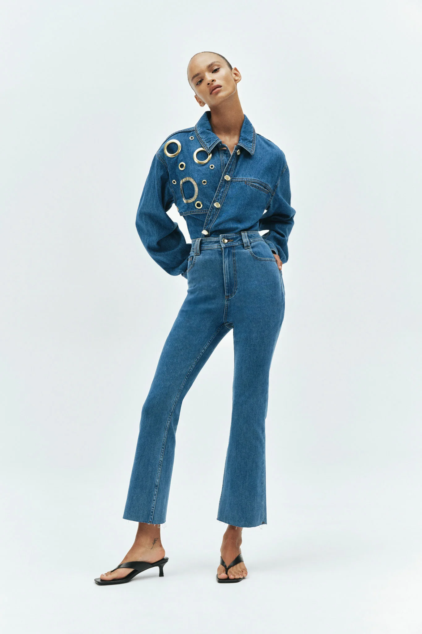 Harley Bootleg Crop Jean 1 Harley Bootleg Crop Jean