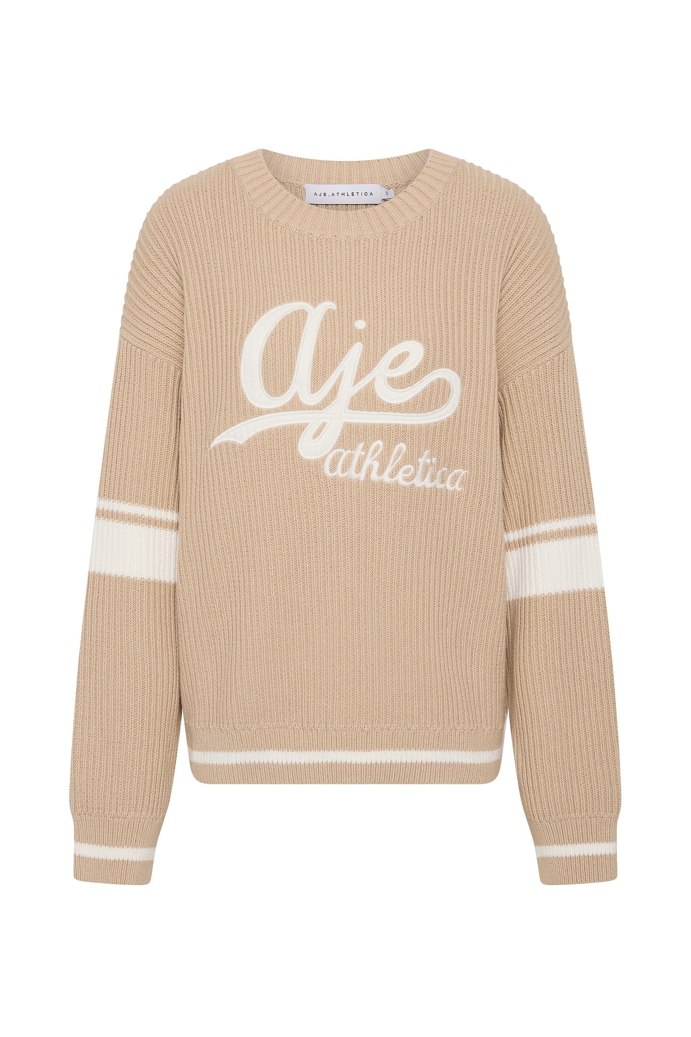 Varsity Logo Rib Knit 401 2 Varsity Logo Rib Knit 401