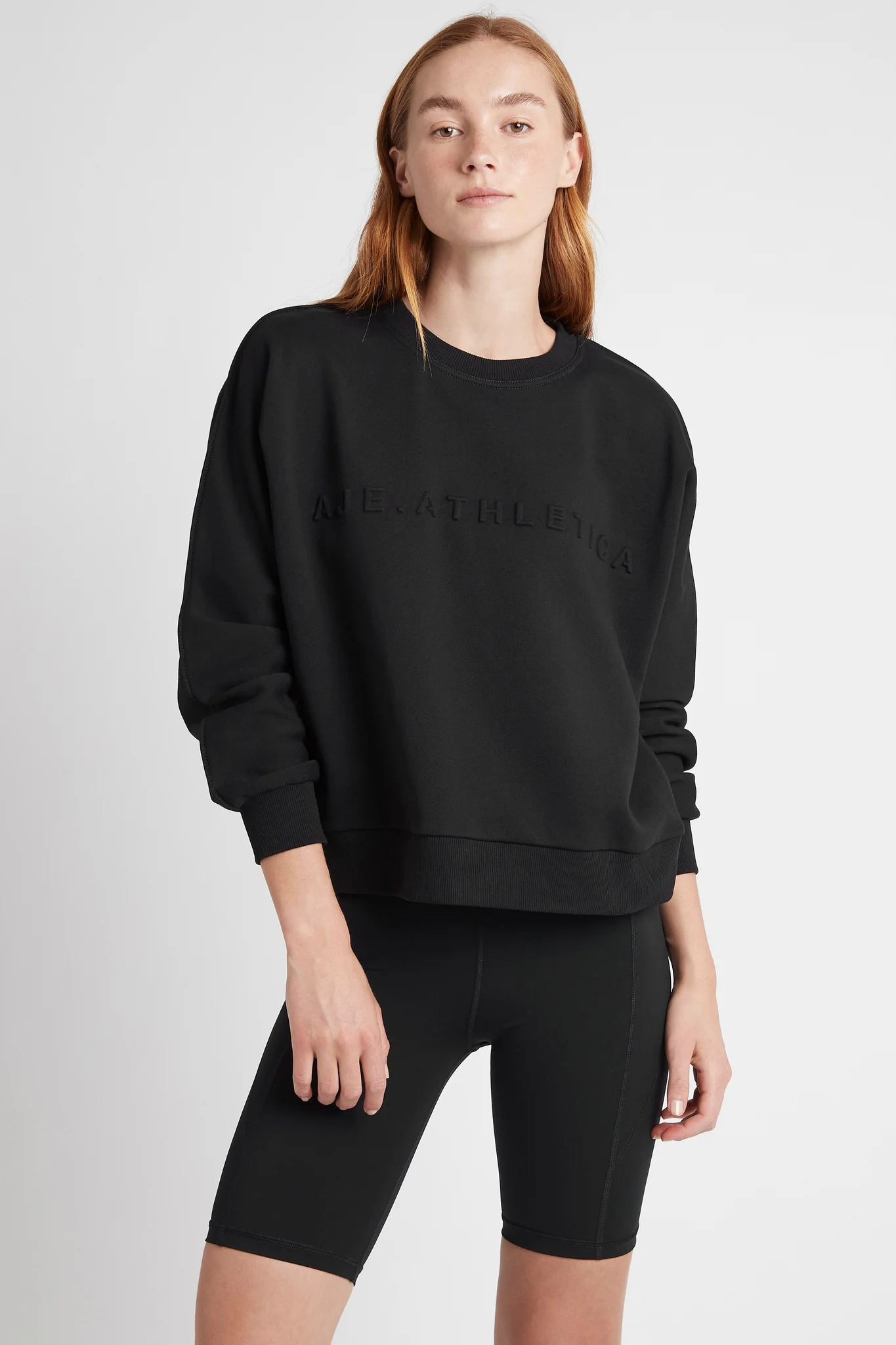 Signature Embossed Logo Crew Jumper 401