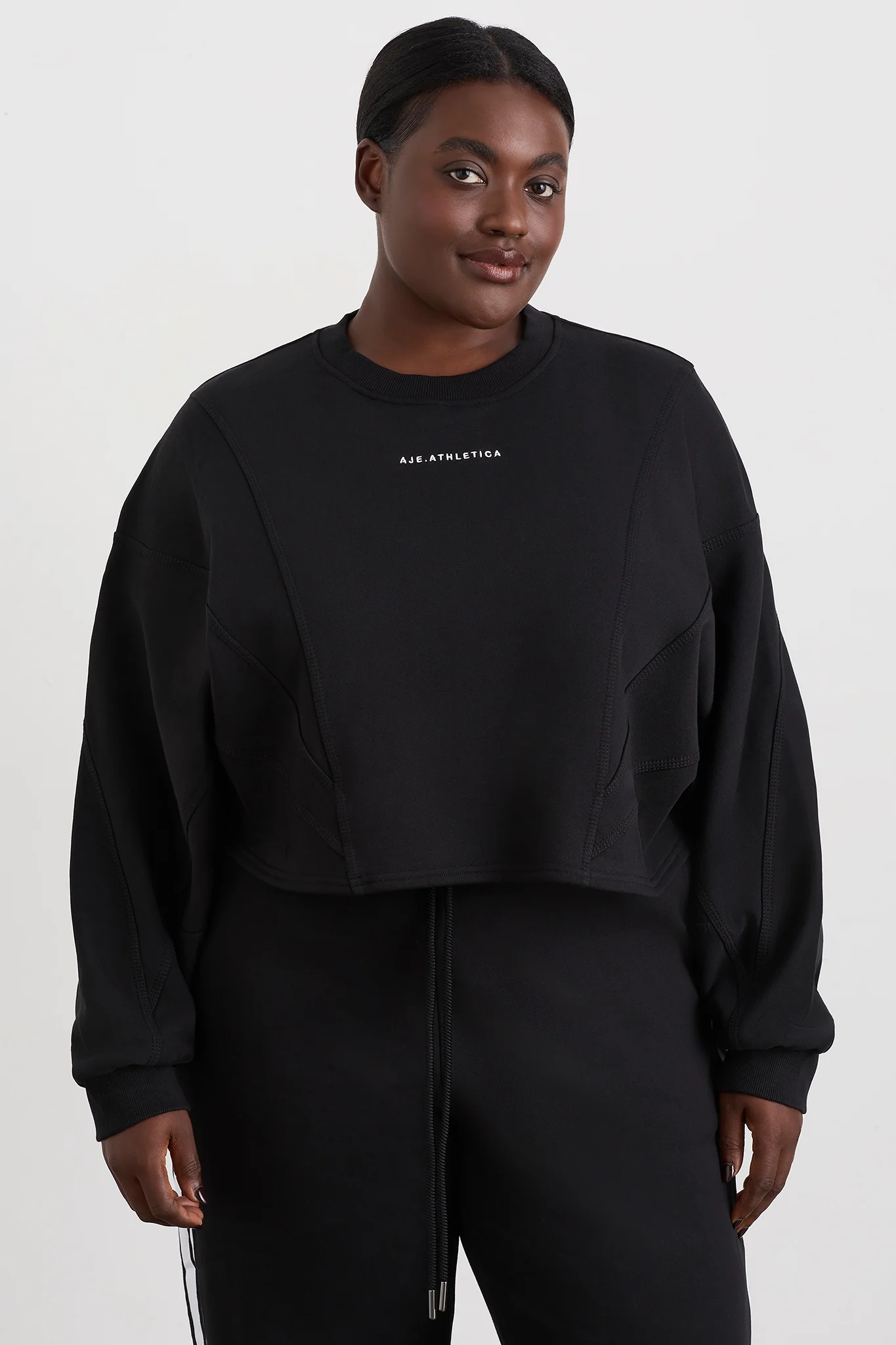 Batwing Crop Crew Jumper 413 10 Batwing Crop Crew Jumper 413