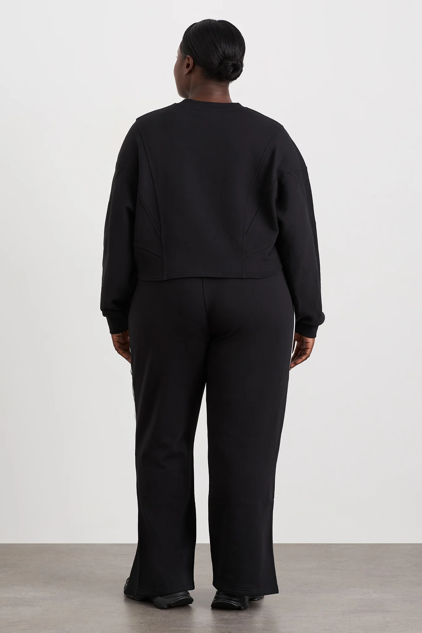 Batwing Crop Crew Jumper 413 13 Batwing Crop Crew Jumper 413