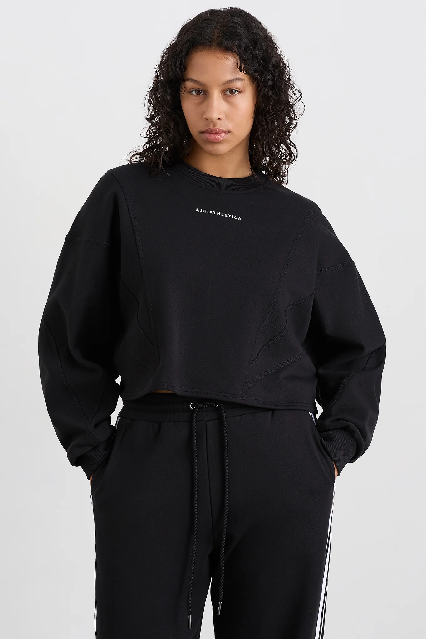 Batwing Crop Crew Jumper 413 6 Batwing Crop Crew Jumper 413