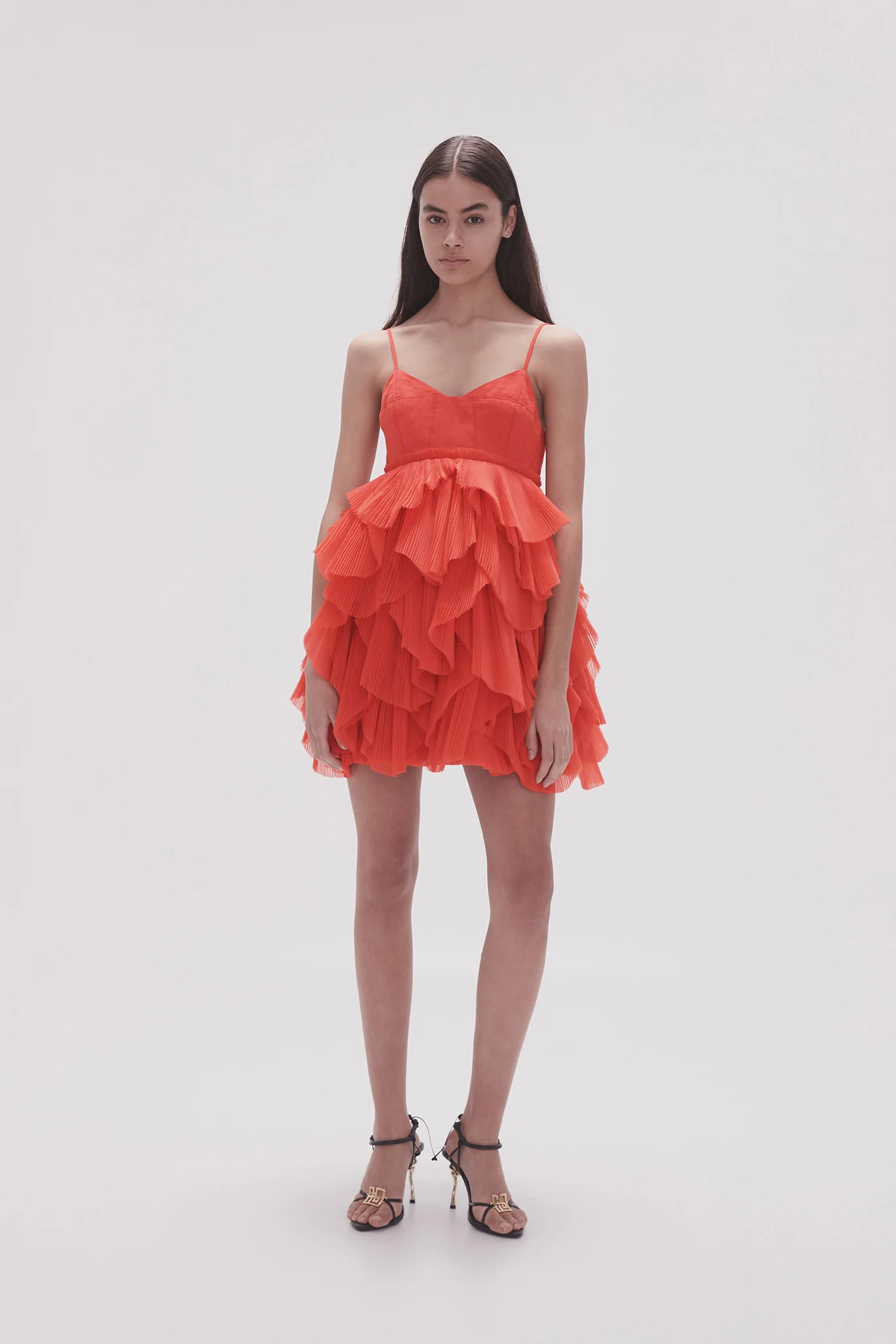 Elsie Pleat Mini Dress 1 Elsie Pleat Mini Dress