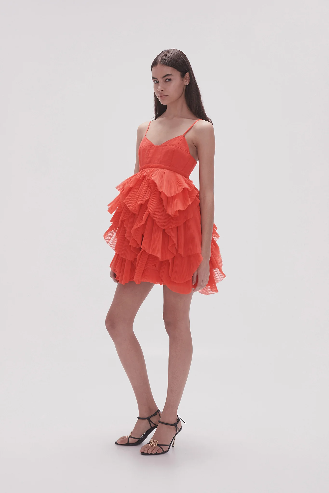 Elsie Pleat Mini Dress 4 Elsie Pleat Mini Dress