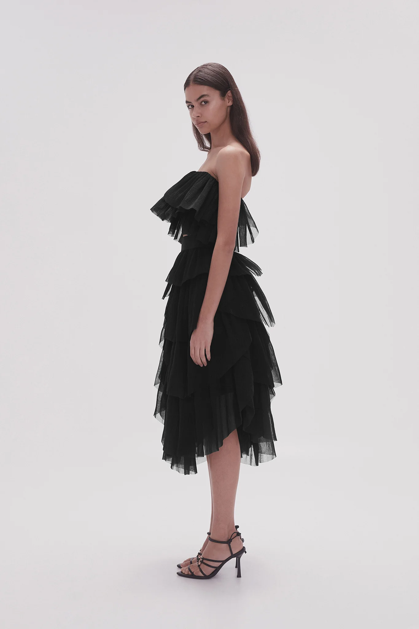 Elsie Pleated Midi Skirt