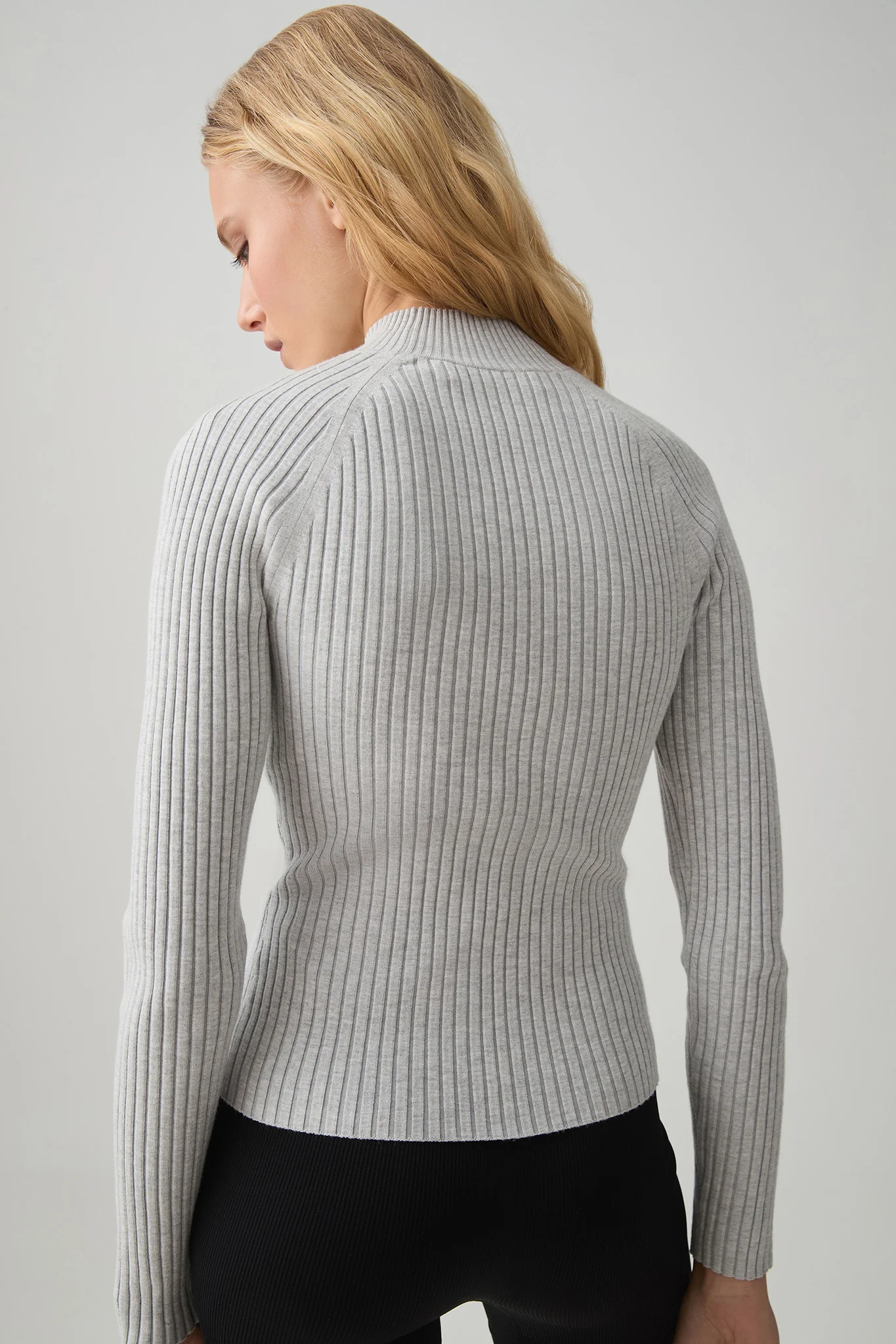 Knitted Long Sleeve Top 437 7 Knitted Long Sleeve Top 437