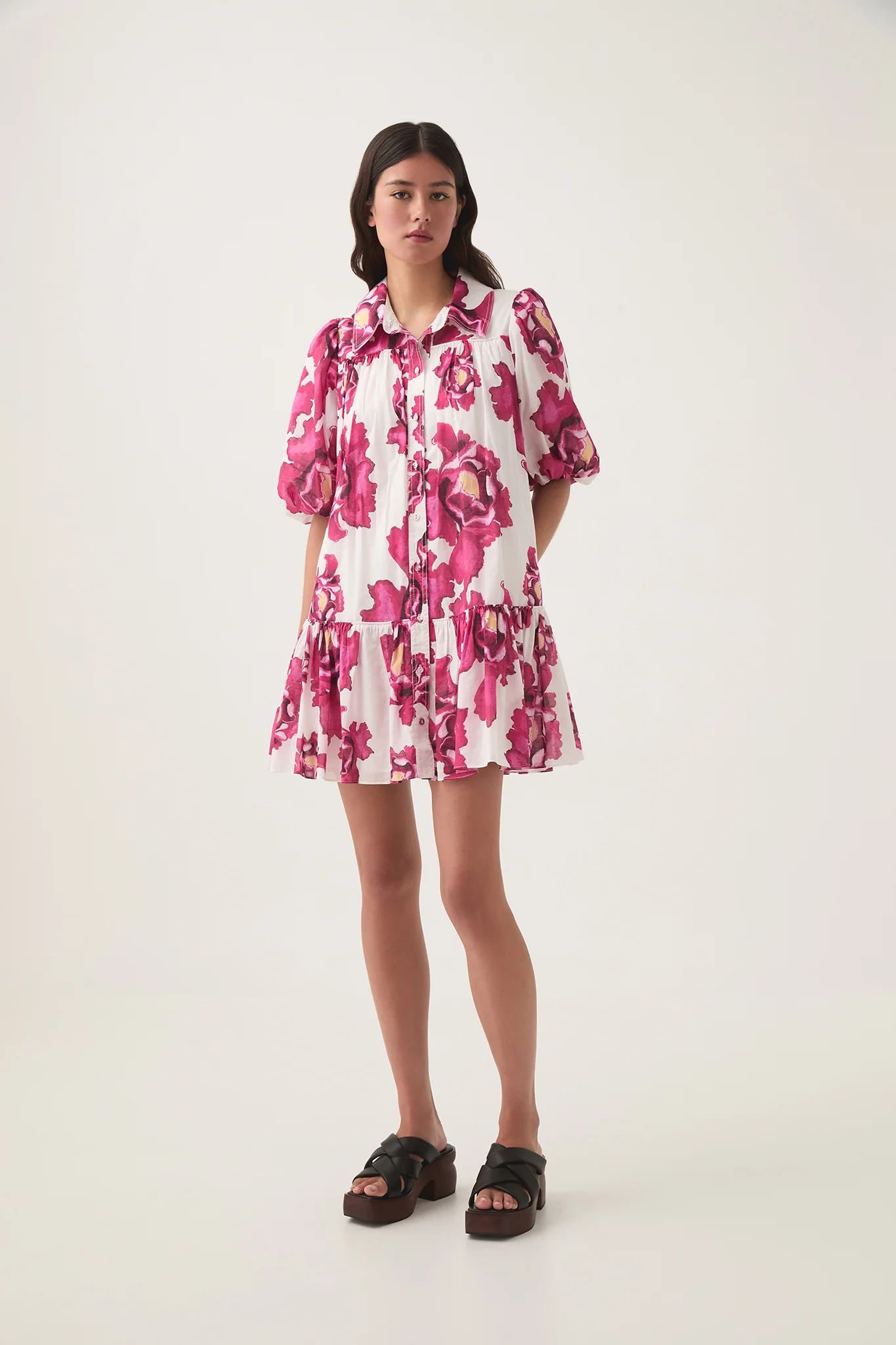 Eliza Smock Mini Dress 7 Eliza Smock Mini Dress